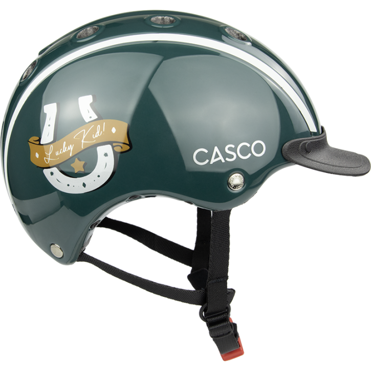 Casco Reithelm Nori Lucky Kid Emerald