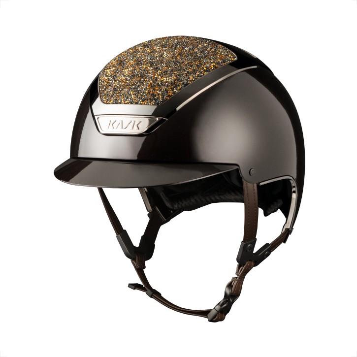 Kask Dogma Pure Shine – Espresso braun Midnight Mixt Dune