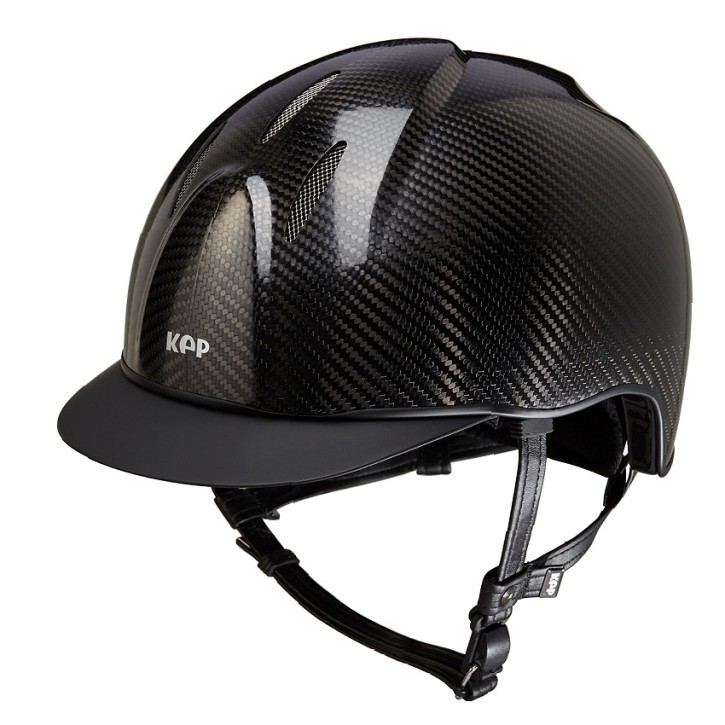 KEP Carbon Reithelm E-LIGHT shiny black