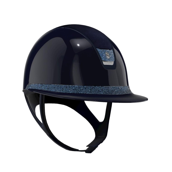 Samshield Miss Shadowglossy Alc. top und Bermuda Blue crystal fabric