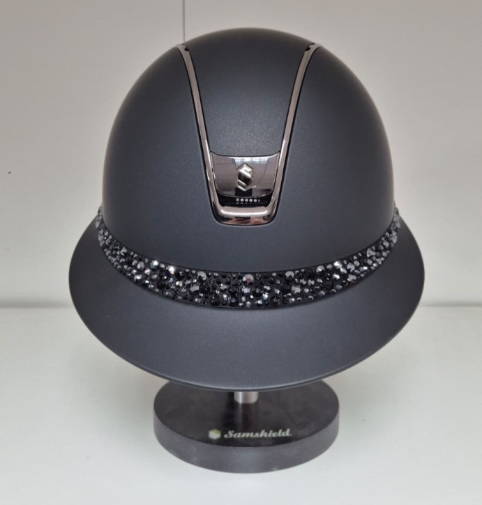Samshield Miss Shadowmatt 2.0 schwarz Glacier Frontal Band
