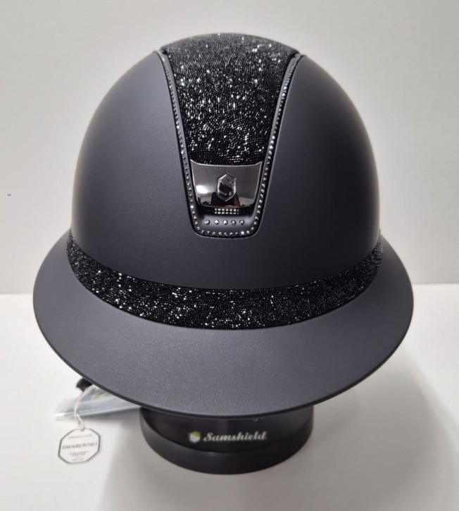 Miss Shield Shadowmatt 2.0 – Schwarz Ultra Fine Rocks & 300 Swarovski Jet Hematite