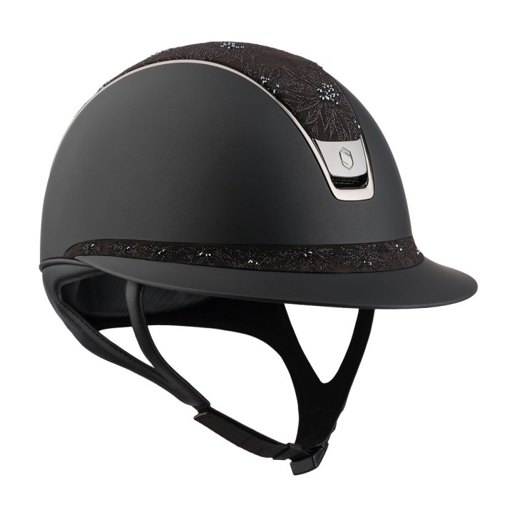 Miss Shield Shadowmatt 2.0 Schwarz – Spring Flower Reithelm