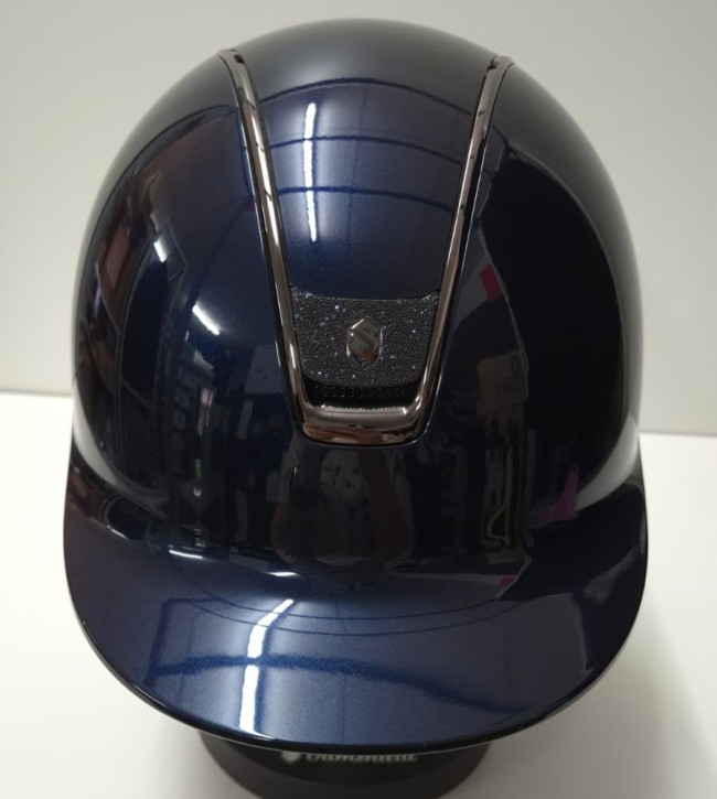 Samshield Reithelm Shadowglossy 2.0 Blazon Crystal fabric blau mit Liner