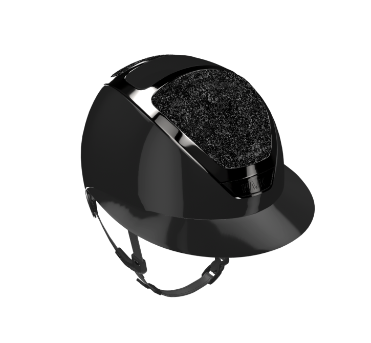 Kask Reithelm Star Lady Pure Shine schwarz Swarovski midnight m. Inlay