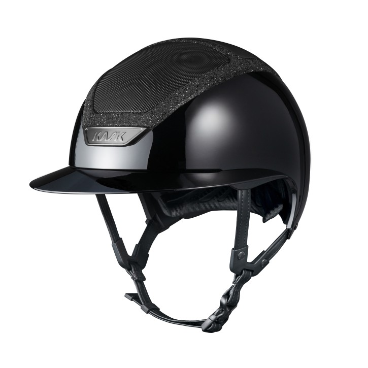 Kask Reithelm Star Lady Frame Pure Shine Schwarz