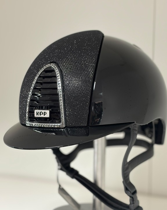 KEP Reithelm Cromo 2.0 m. Inlay Polish Inserts Luminor Swa Frame Polo schwarz