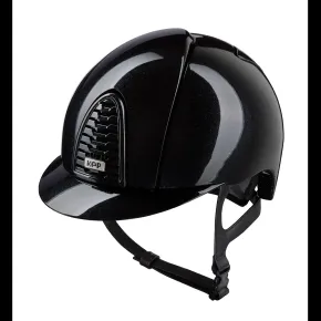 KEP Reithelm Cromo 2.0 m. Inlay Glänzend Diamond Polo schwarz