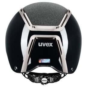 Uvex Exxeed Blaze – Damenreithelm schwarz M-L