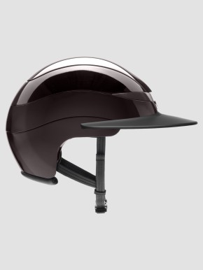 Equiline Reithelm Xanto Braun Glänzend | Mit Sonnen-Visier