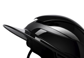 Equiline Reithelm Xanto Schwarz Glänzend | Mit Sonnen-Visier