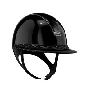 Miss Shield Shadowglossy 2.0 Schwarz – Flower Swarovski Black, 300 Jet Hematite