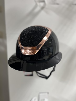 Kask Star Lady Pure Shine schwarz Frame Everyrose swarovski Crystals Midnight schwarz m. Inlay