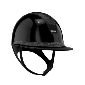 Miss Shield Shadowglossy 2.0 Schwarz – Ultra Fine Rocks Frontalband & Swarovski Jet Hematite