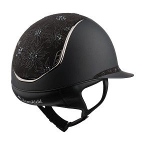 Miss Shield Shadowmatt 2.0 Schwarz – Spring Flower Reithelm