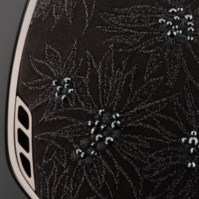 Miss Shield Shadowmatt 2.0 Schwarz – Spring Flower Reithelm