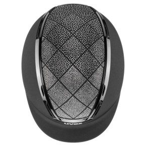Uvex Reithelm Exxeed Flash schwarz