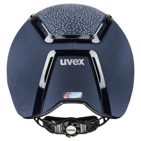 Uvex Reithelm Exxeed Flash Blau