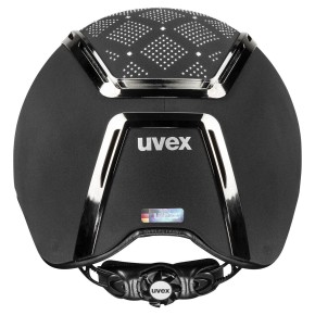Uvex Reithelm Exxeed Jewel schwarz S-M