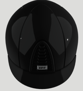 Reithelm Cromo 2.0 von KEP in Polish schwarz mit Inlay