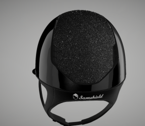 Samshield Miss Shadowglossy 2.0 Top & Frontal Band Crystal Fabric schwarz