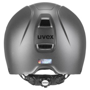 Uvex Reithelm Perfexxion III Grau Matt